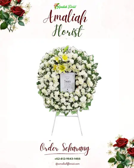 Krans Bunga Duka Rancapinang